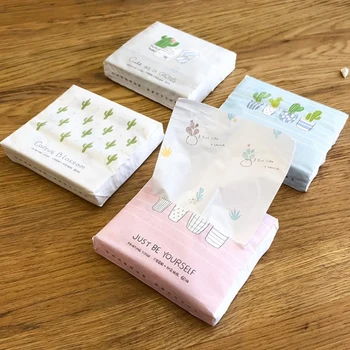 

1Pack Portable Creative Printing Napkins Paper Household Restaurant Cafe 3-Layer Tissue Paper Hot