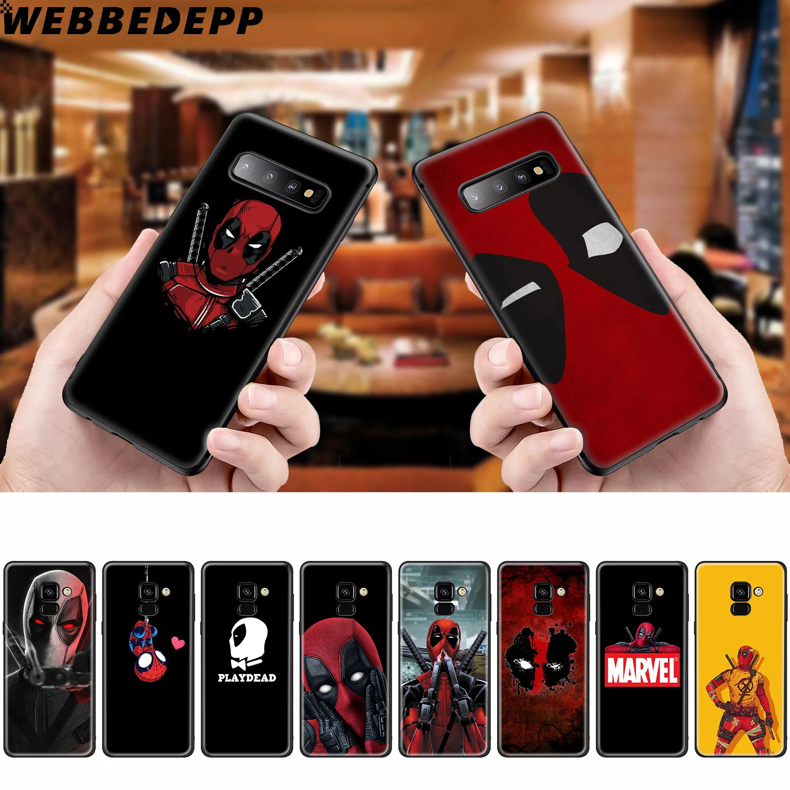 Deadpool Dead Pool Cool Soft Case for Samsung Galaxy A50s A40s A30s A20s A10s Phone Cover TPU |