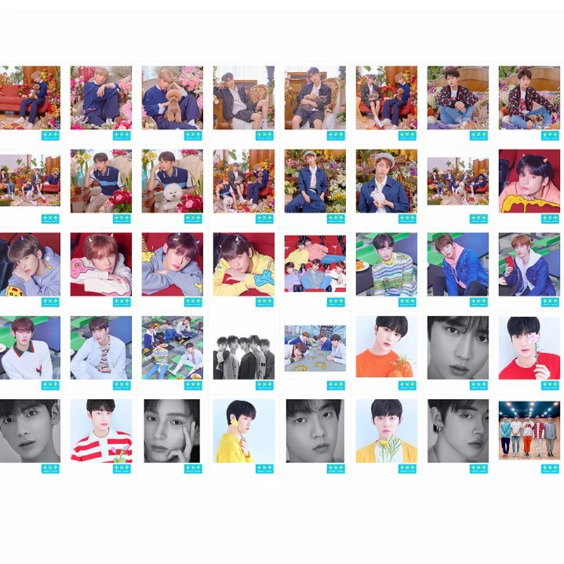 40 шт. Bangtan Boys TXT карта душа персонажа говорить себя люблю себя Фотокарта LOMO карта JIMIN JIN SUGA J-HOPE JUNG KOOK - Цвет: B