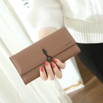 

Large Capacity Lady Clutch Purse Women Wallets Fashion Long Wallet For Women Brand Designed Female Wallet Coin Purse