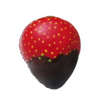 

Novelty Cute Adorable Strawberry Mochi Squishy Squeeze Toy Fashion Casual Healing Toys Fun Kids Stress Reliever Toy