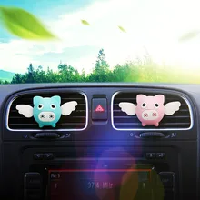 Ароматические украшения для автомобиля Летающая форма свиньи автомобильный Кондиционер воздуха на выходе парфюмерный орнамент украшения автомобиля аксессуары