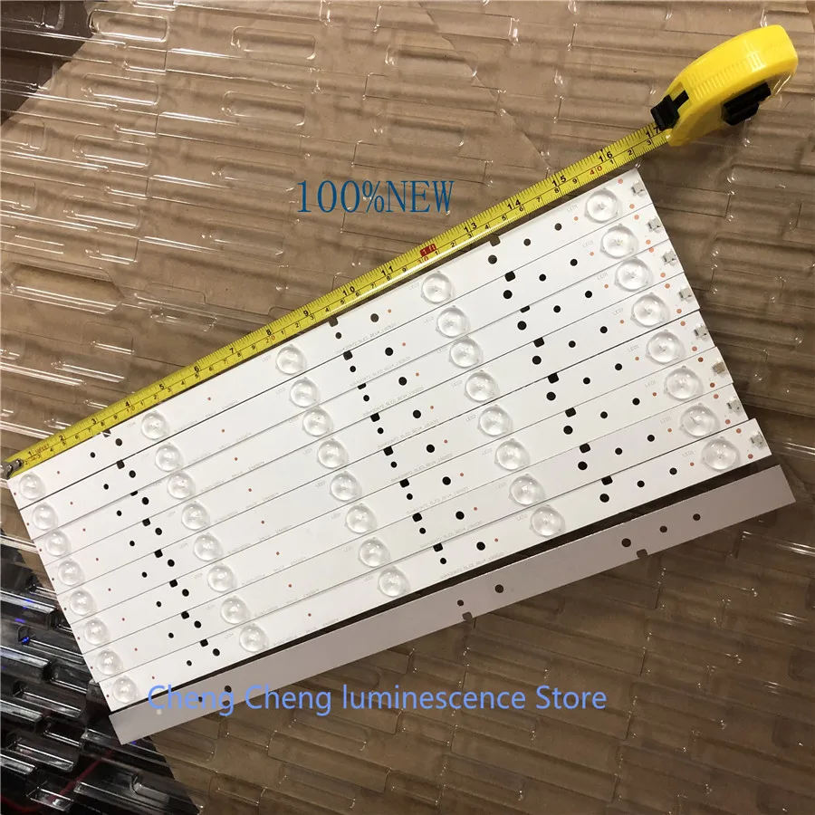 9 шт./лот для Hisense ЖК-Телевизор подсветка полосы LED42K220 SVH420A72_5LED_Rev4_150304 алюминий 42 см 3 в