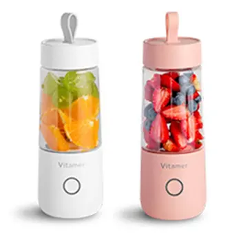 

USB Electric Youth Juice Cup Acrylonitrile Butadiene Vinyl Plastic Tritan 304 Stainless Steel One-Click Cleaning