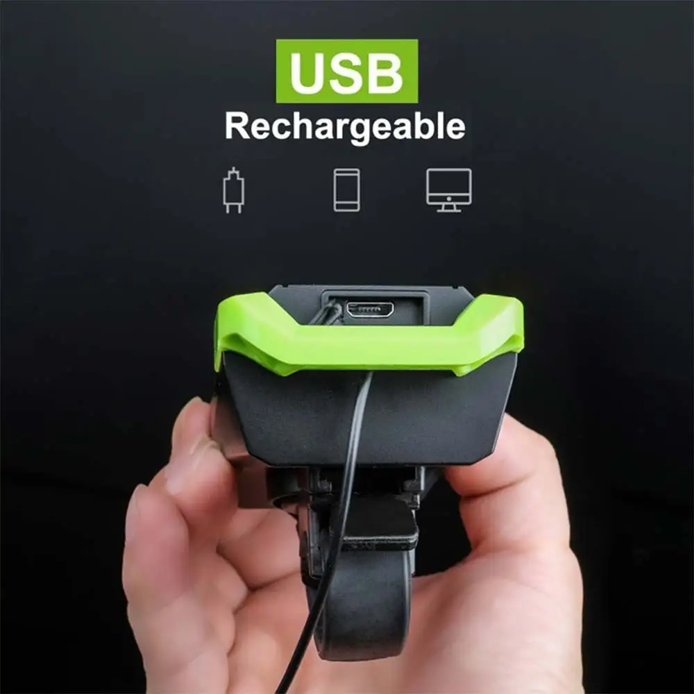 Велосипедный фонарь прочный 2000mA USB Предупреждение ющий светильник Велосипедное оборудование велосипедная лампа 5 режимов 120dB