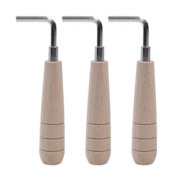 

4mm Guitar Uses Adjust Guitar Neck Guitar Wrench Truss Rod Hex Wrench Allen Key Wooden Handle Mandolin Ukulele