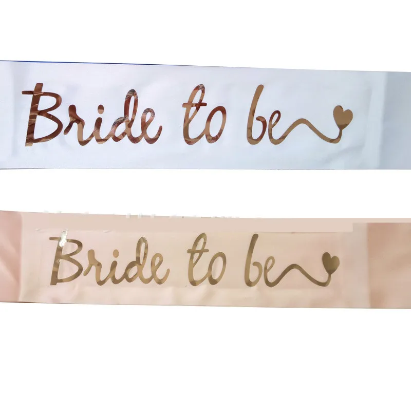 Rose-Gold-Sash-Wedding-Party-Decorations-White-Pink-Bride-To-Be-Shoulder-Strap-Bride-Shower-Supply