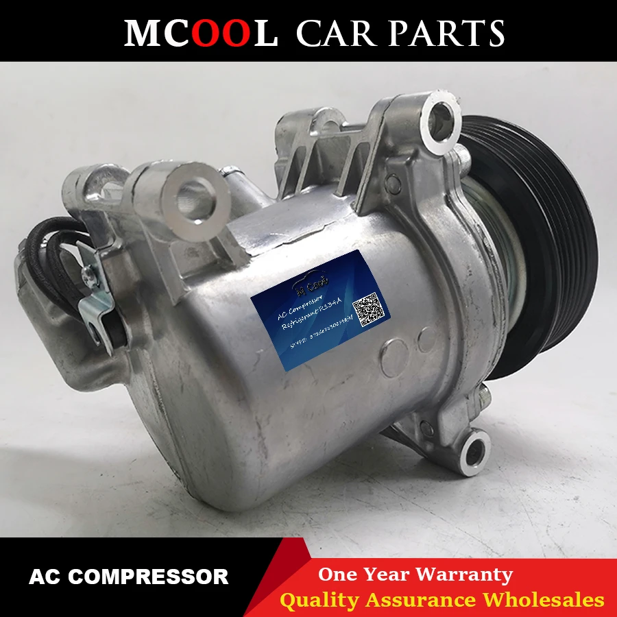 AC компрессор для citroen C-Elysee 2012 2013 для peugeot 301 1.6L 9806599380 JSR11T602078 9676011680 3966364