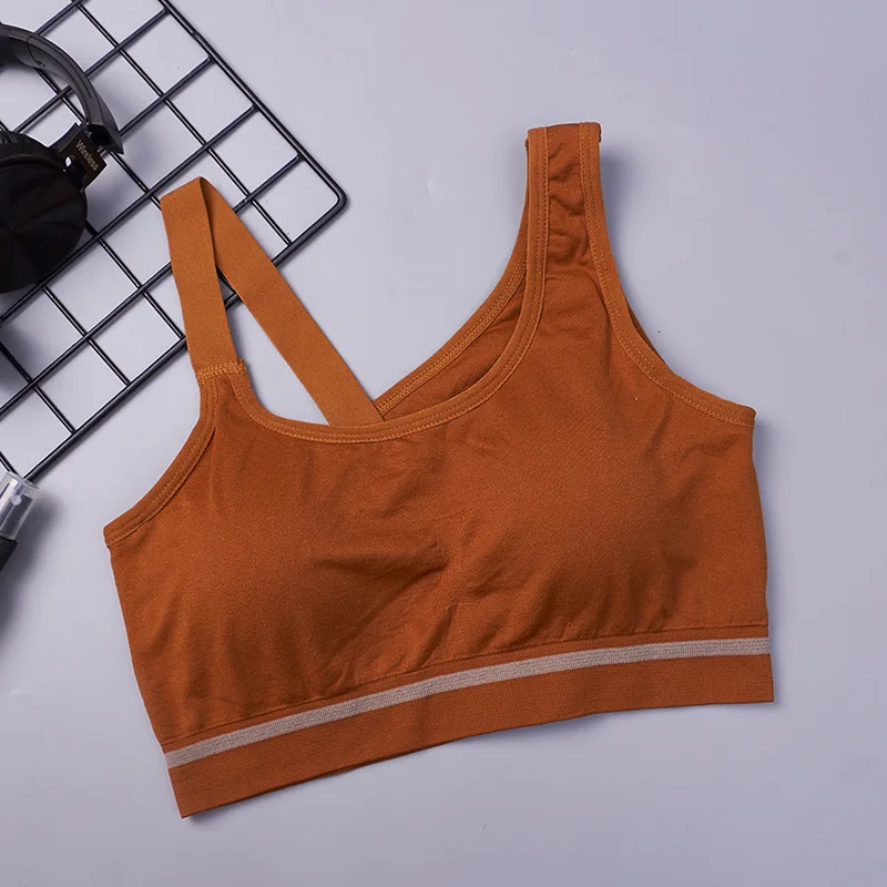 Yoga Quakeproof Высокопрочное быстросохнущее беспроводное Вентиляционное красивое Спортивное нижнее белье для спины спортивный бюстгальтер
