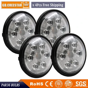 

Par 36 Led Landing & Taxi Lights 10-30V DC GDCREESTAR For Aircraft Airplane Front Headlights Led Spot/Flood Fog Beam x4pcs/lots