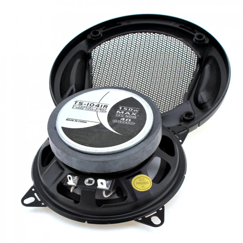 TS-1041RK 4-дюймовый двери автомобиля 2-полосная сабвуфер коаксиальный Динамик 10 см идеальный звук твитер автомобиля, переоборудованные аксессуары