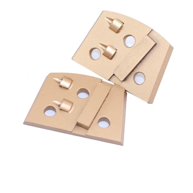 

PCD26 Quick Lock Lavina PCD Grinding Disc Two Quarter PCD Diamond Concrete Grinding Pads with Thread Holes Epoxy Removal 12PCS