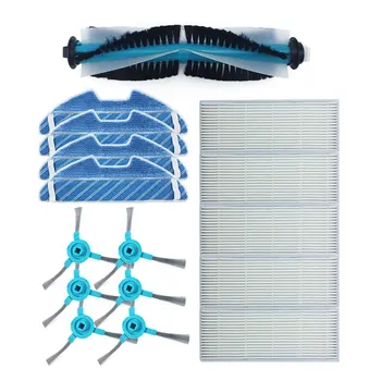 

Roll Side Brush Rags Mop Filter for Cecotec Conga 1390 1290 Vacuum Cleaner Parts