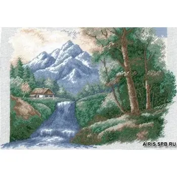 

639 hobby & pro 'water' embroidery set, 33*23 cm