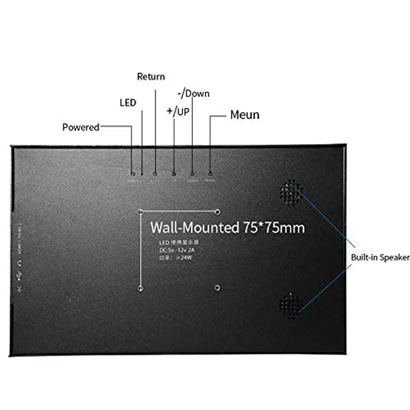 13.3 ġ 2K ġ ũ ޴ , PC 1080P hdmi IPS LCD LED ÷ ǻ , PS3 PS4 Xbox one Raspberry Pi