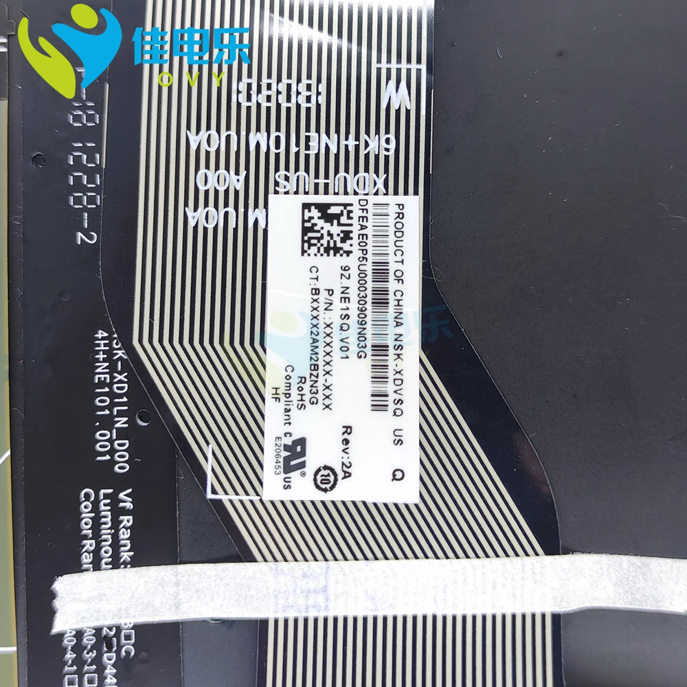 Teclado Retroiluminado para hp Envy X360 15 bs 15t-bs 15-bp 17 ak ar 17-bs 250 256 g6 Teclado para Notebook Original Teclado de substituição - Imagem 4