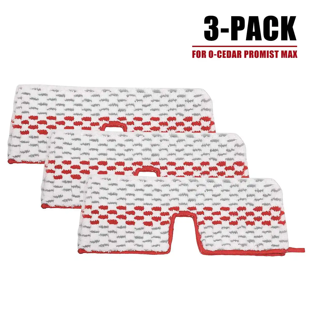 5pcs Floor Mop Reusable Microfiber Pads Wet Dry Cleaning Tools Replacement Paste Cloth Cover for Vileda O-Cedar ProMist MAX/MAP - Цвет: 3x For ProMist MAX