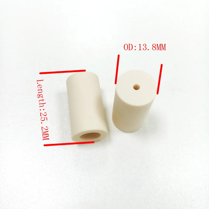 Jassinry оригинальные трубки Джума кия наконечники OD13.8mm ID8mm L25.2mm высокое качество бильярдные аксессуары - Цвет: JUMA TUBE