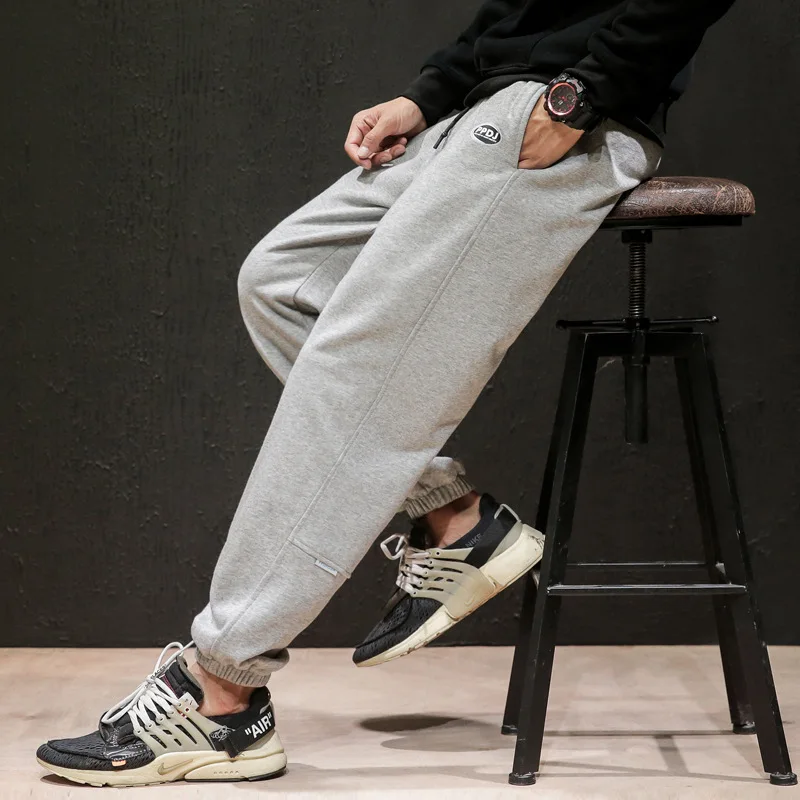 

Large Size 2019 Autumn New Style Japanese-style Macheda Large Size Men's Origional Beam Leg Skinny Casual Pants Sweatpants K3