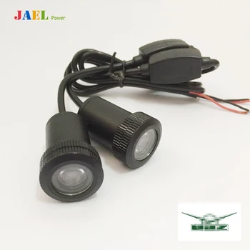 

2PC Welcome Light Ghost Light Case For UAZ Logo Truck Man Truck logo lights