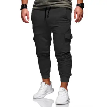 

Hot Sale Fashion Men Casual Sport Long Pants Male Tracksuit Fitness Workout Joggers Gym Casual Spring Autumn Pants Outfits