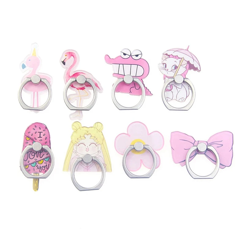 Animal Cat Mobile Phone Stand Holder Finger Ring Smartphone Cute Flamingo Holder Stand For Xiaomi Huawei All Phone Animal Cat Mobile Phone Stand Holder Finger Ring Smartphone Cute Flamingo Holder Stand For Xiaomi Huawei All Phone