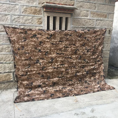 Desert Digital VILEAD 9 Цвета 3,5x5 м камуфляжная сетка многоразовые камуфляжная Сеть Для Охоты Джунгли тень CF игровые вечерние украшения - Цвет: Desert Digital