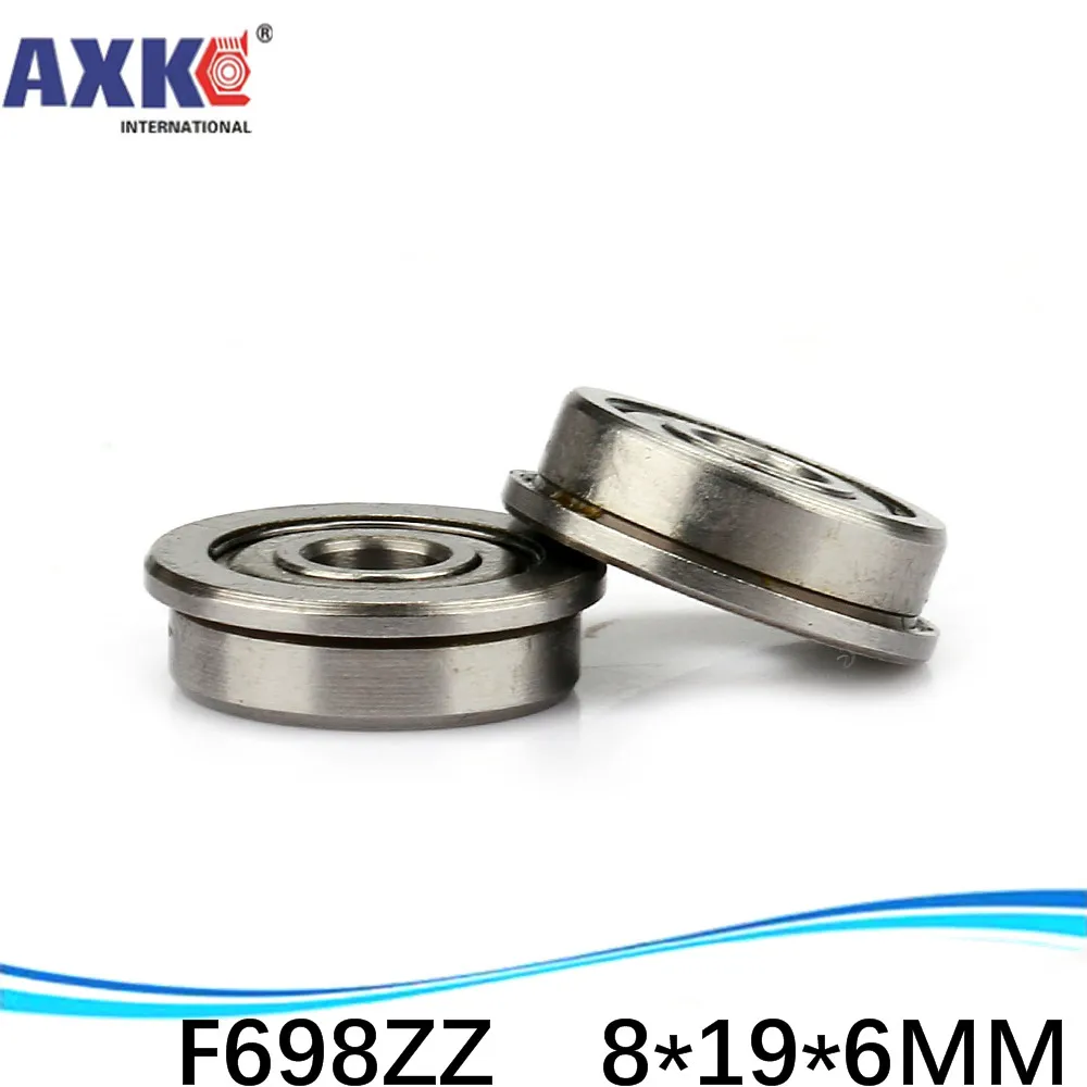10 PCS SF698ZZ Bearings F698ZZ SF698 2RS Stainless Steel Flanged ...