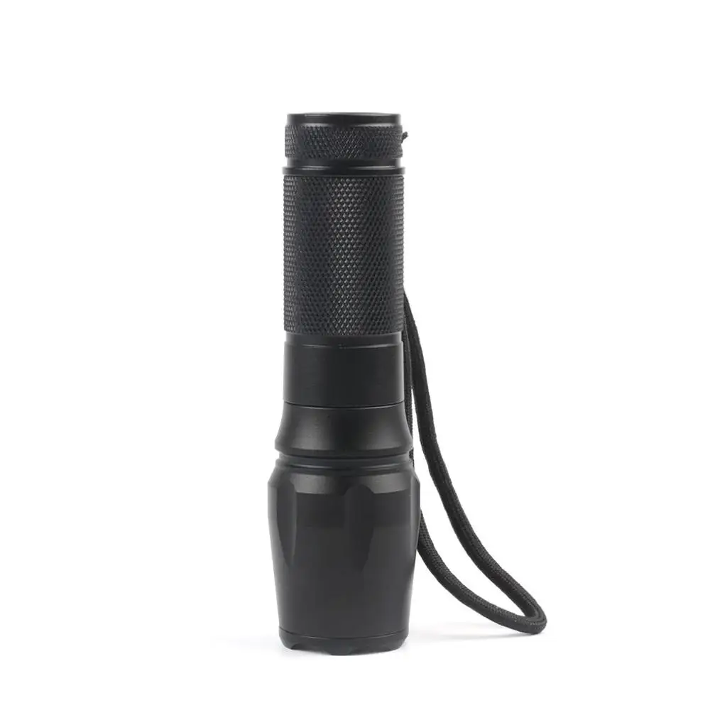 

878Led Flashlight L2 Telescopic Focusing T6 Outdoor Long-Range Charging Aluminum Alloy Glare 26650 Zoom Flashlight