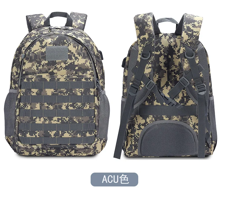 Три уровня курицы сумка для занятий спортом на открытом воздухе для верховой езды армейские вентиляторы на плечо тактический рюкзак для средней школы Студенческая школьная сумка