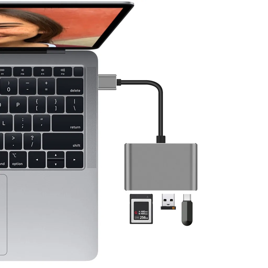 USB 3,0 концентратор type-C до 4K X 2K HDMI зарядное устройство для чтения карт памяти адаптер USB-C Micro usb зарядка для Pro для Windows XP ForMACOS