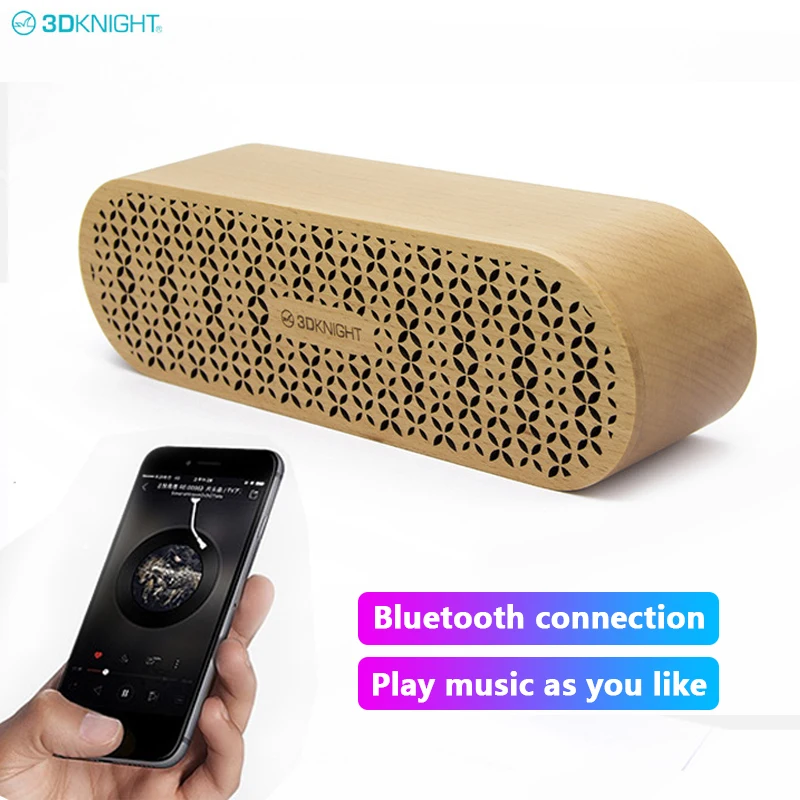 Новинка 2020 деревянная Bluetooth колонка в стиле ретро 20 Вт высокомощная Беспроводная