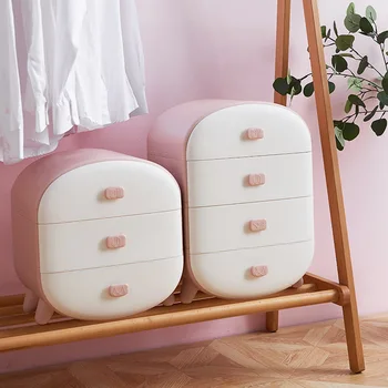 

Underwear storage box put socks panties drawer type compartment three-in-one wardrobe finishing boxed bra home storage Organizer