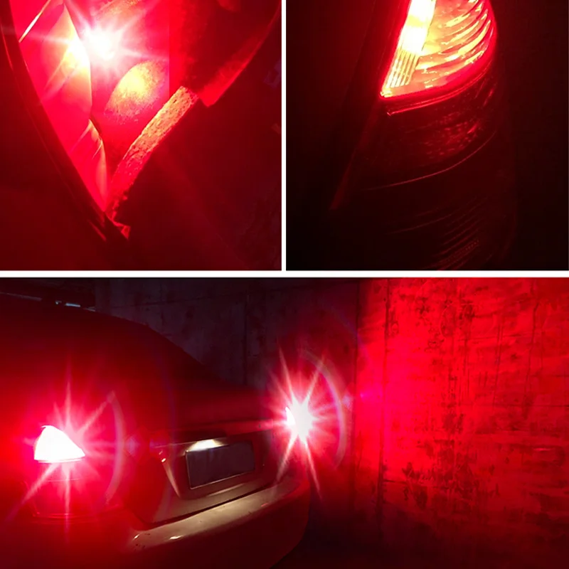 Светодиодный светильник s Bulb S25 1156 P21W BA15S автомобильный тормозной светильник s, сигнальный светильник поворота, Автомобильный задний светильник, противотуманные фары, задние аксессуары для ламп