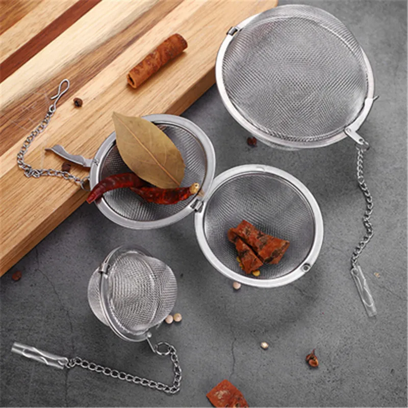Stainless Steel Tea Infuser Teapot Tray Spice Tea Strainer Herbal Filter Teaware Accessories Kitchen Tools