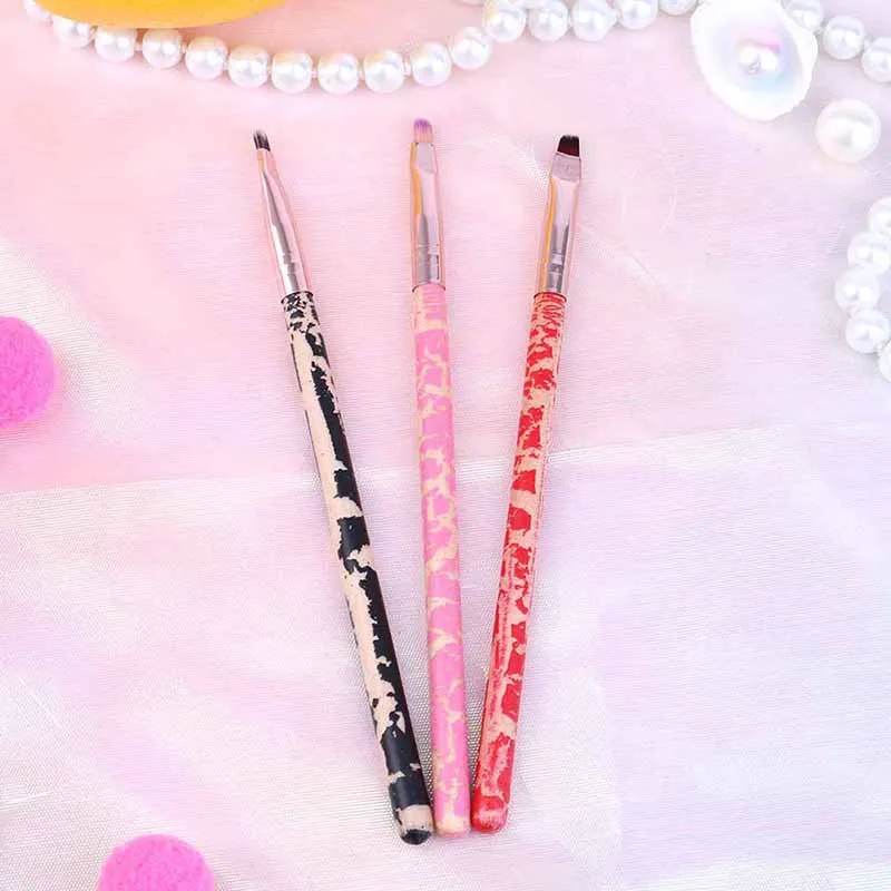 

1* Professional Eyeshadow Cosmetics Brushes Wood Handle Makeup Soft Synthetic Hair BrushPowder Foundation