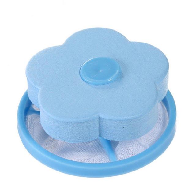 Floating Washing Ball Laundry Balls Laundry Washing Net Bag Debris Filter Pink Blue Washing Machine Cleaning Hair Filter