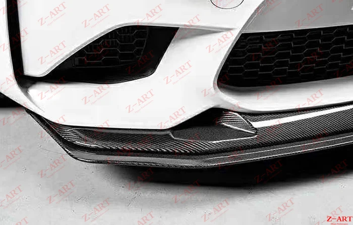 2015-2019 Z-ART для M2 GTS углеродное волокно передний спойлер передняя губа F87 спереди