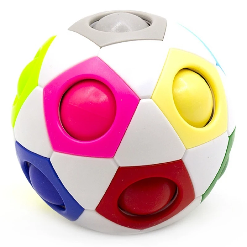 Головоломка "Орбо" YUXIN 12-HOLE RAINBOW BALL. Развивающая игрушка подарок ребёнку. Шар