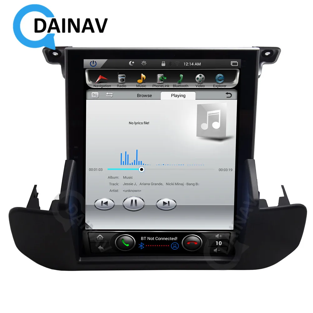 Автомагнитола на платформе Android с вертикальным экраном GPS навигацией для Land Rover
