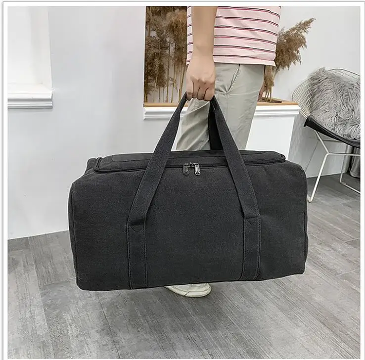 Men Travel Bags Large Capacity Luggage Women Travel Duffle Bags Canvas