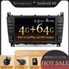 Android 10 4G 64G 2 DIN Car DVD GPS For Mercedes/Benz W203 W209 W219 W169 A160 C180 C200 C230 C240 CLK200 CLK22 radio stereo ► Photo 1/6