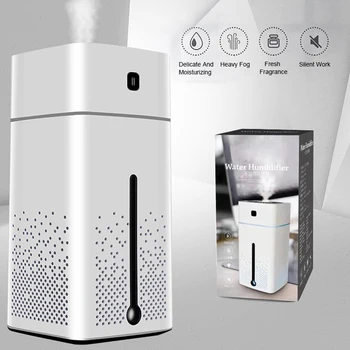 

1000ML Portable Air Humidifier 7 Colors Ultrasonic Usb Diffuser Aroma Essential Oil Light Lamp Mist Purifier Humidifier For Home