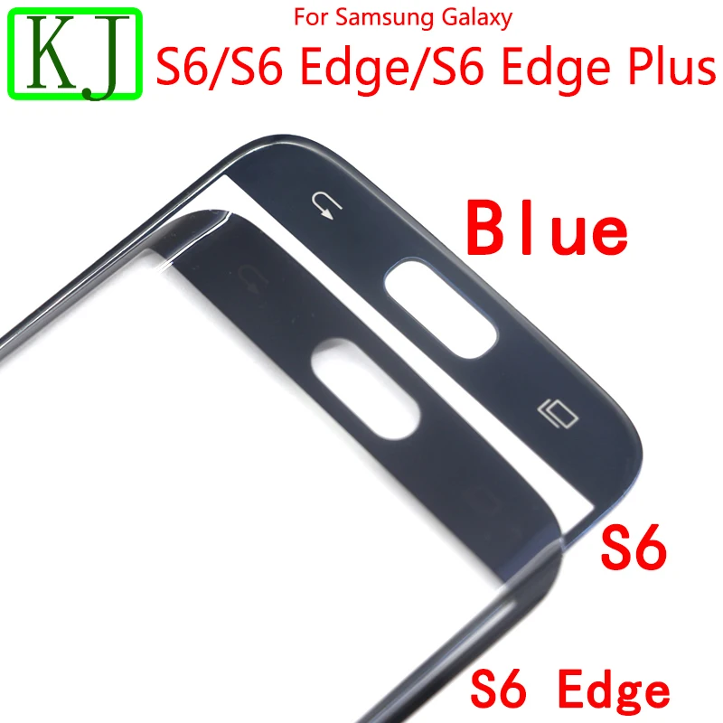 Для samsung Galaxy S6 G920 G925 G928 S6 Edge внешнее стекло сенсорный экран дигитайзер сенсор задний S6 Edge Plus Передний сенсорный стеклянный объектив