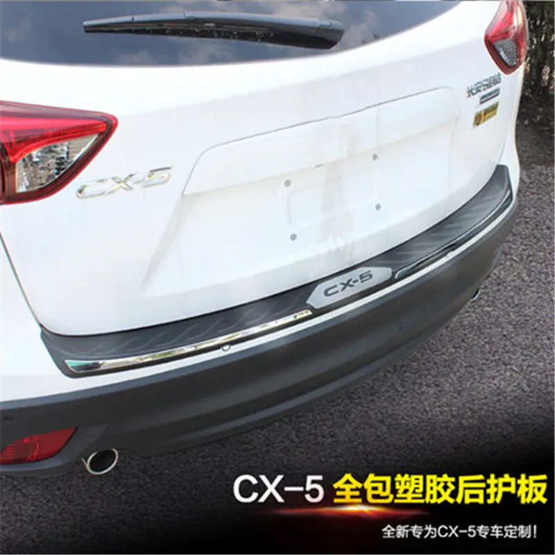 

Car Styling for Mazda cx-5 cx 5 2013 2014 2015 2016 Car accessories ABS plastic steel car Rear Bumper Protector Sill