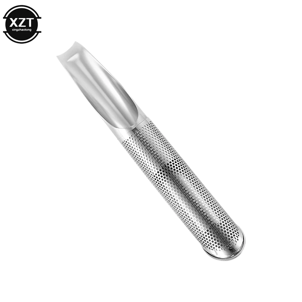 Tea Strainer tea infuser tea strainer tea filter Stainless Steel Infuser Pipe Design Metal Tea Strainer for Mug Fancy Filter for Puer Herb Tools Accessories