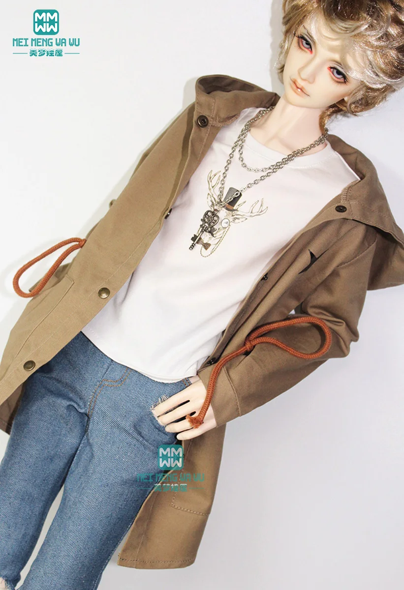 Fits 68-70cm BJD uncle 1/3 Boys SD13 Doll Clothes Fashion Turtleneck, jeans