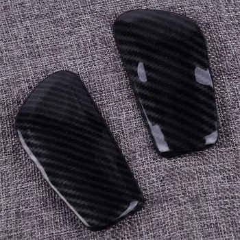 

CITALL Car ABS Carbon fiber Inner Gear Lever Shift Knob Decoration Mouldings Cover Trim Fit For Jeep Grand Cherokee 2017-2019