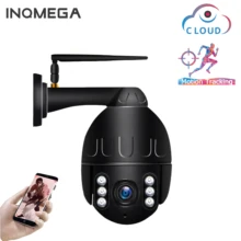 INQMEGA 1080P PTZ hız Dome IP kamera WiFi otomatik izleme kablosuz açık ağ CCTV güvenlik gözetim su geçirmez kamera