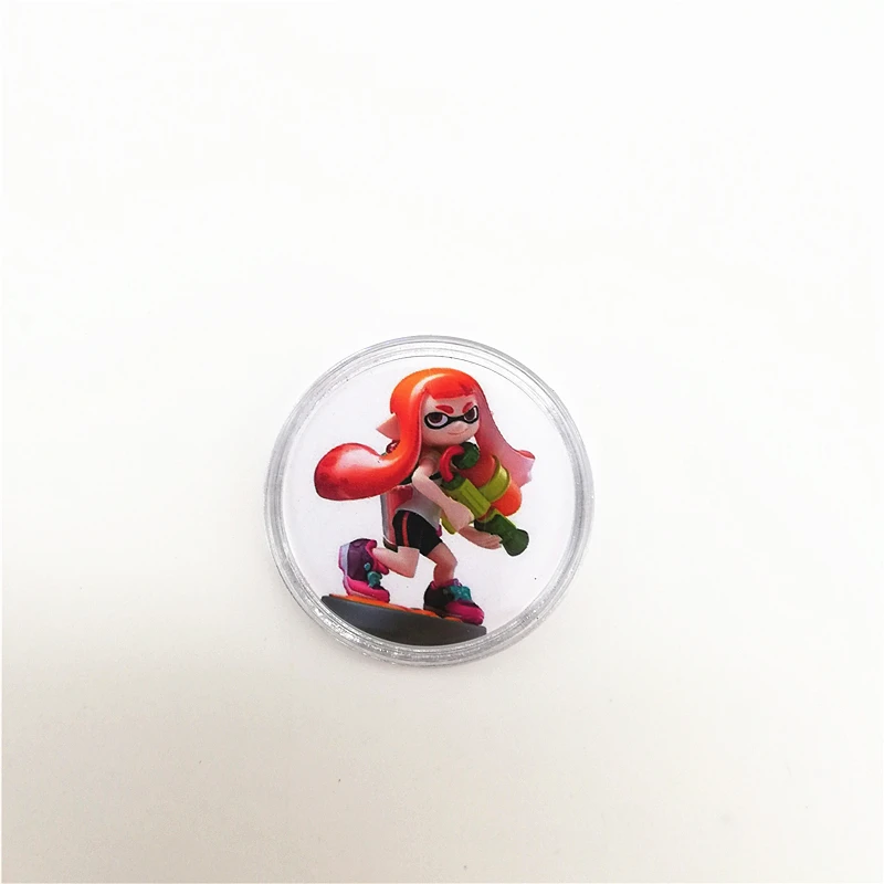 16 шт. полный набор Splatoon 2 NFC игровая карта Amiibo Коллекционная монета NTAG215 Стикер Печатная бирка для NS switch 3DS Быстрая